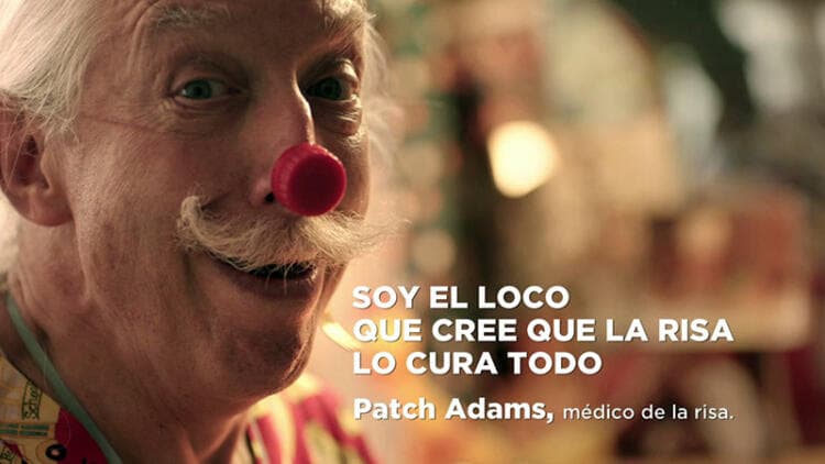 La inspiradora y contagiosa locura de Patch Adams