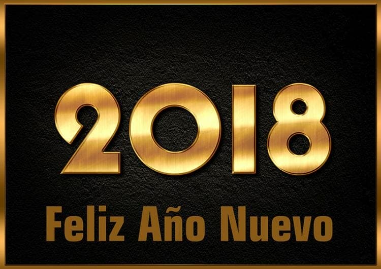 Feliz Año Nuevo: que 2018 sea el mejor de tu vida