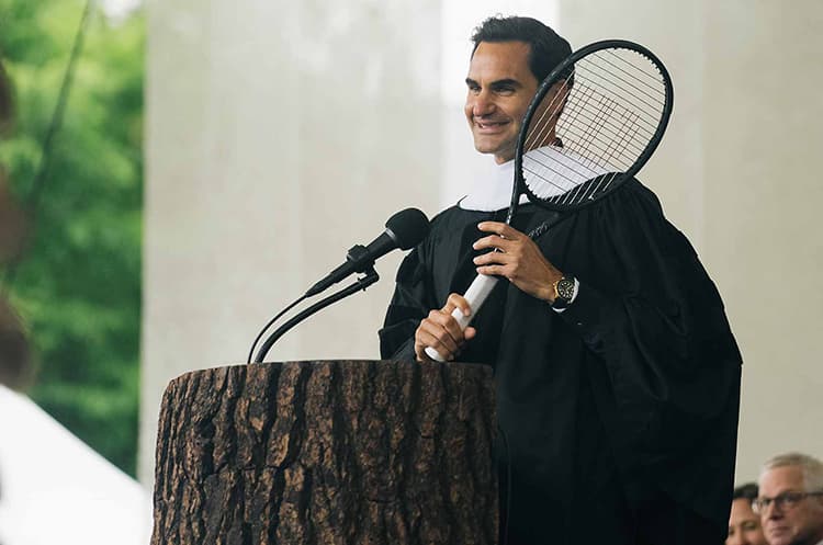 Roger Federer se ‘graduó’ del tenis y nos dio 5 increíbles lecciones